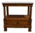 Baker / Milling Road Solid Cherry Early American Contemporary 27" Accent End Table W. White Granite Top 13-676-8 For Sale
