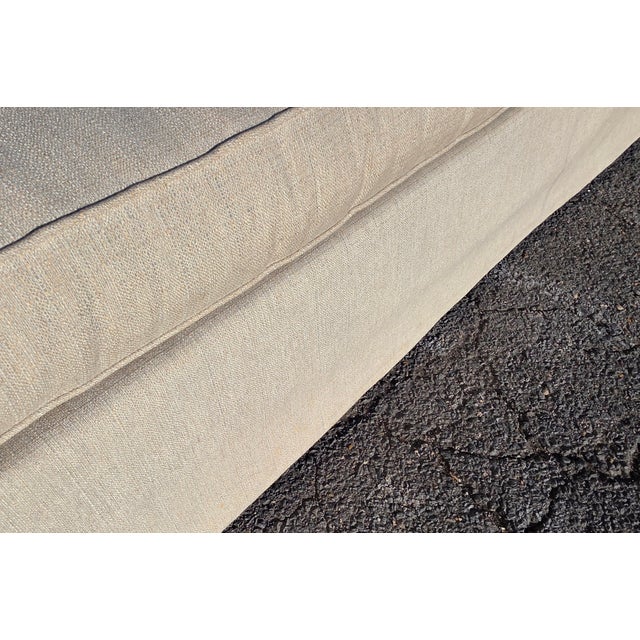 Donghia Pair of Donghia Bond Street Daybed Sofas For Sale - Image 4 of 7