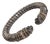 Alwand Vahan Bangle Bracelet Sterling, 14Kt and Diamonds For Sale