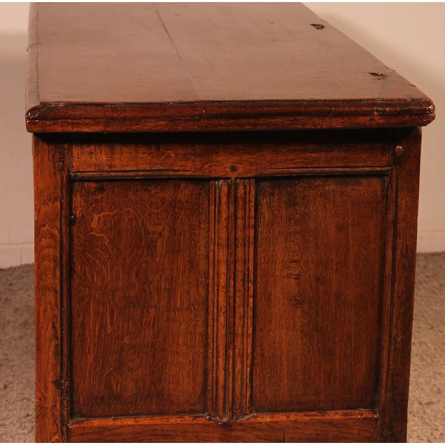 17th Century Oak Chest For Sale - Image 10 of 17