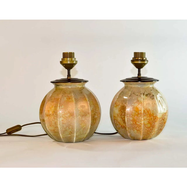 Hand-Crafted Table Lamps from Laque Line, 1970s, Set of 2 For Sale - Image 6 of 10