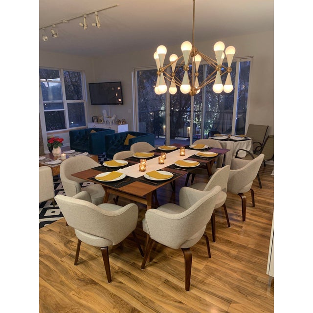 Mid-Century Modern Contemporary Jonathan Adler Caracas 16-Light Chandelier For Sale - Image 3 of 3