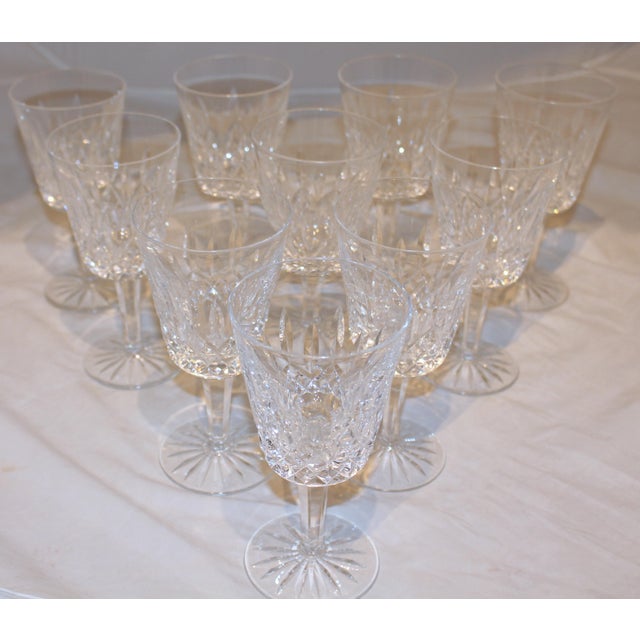 Lismore by Waterford Water Goblets Set of 10 Chairish