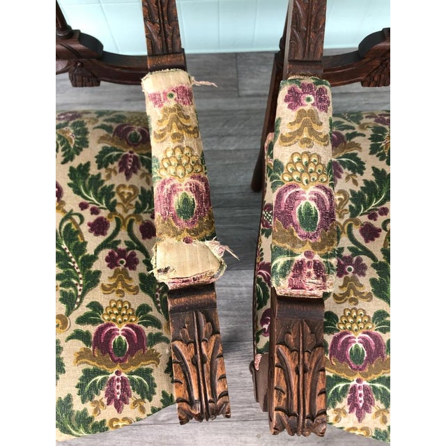 Set of Louis XVI Style Armchairs, 1920s For Sale - Image 9 of 18