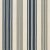Contemporary Sample - Schumacher Fjord Stripe Fabric in Indigo For Sale - Image 3 of 3