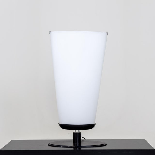 Metal 1970s Large Oversized Lucos Modernist Table Lamp For Sale - Image 7 of 8