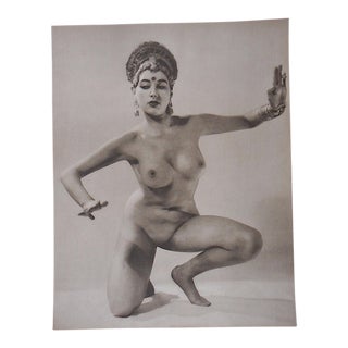 Vintage Silver Gelatin Nude Photograph For Sale