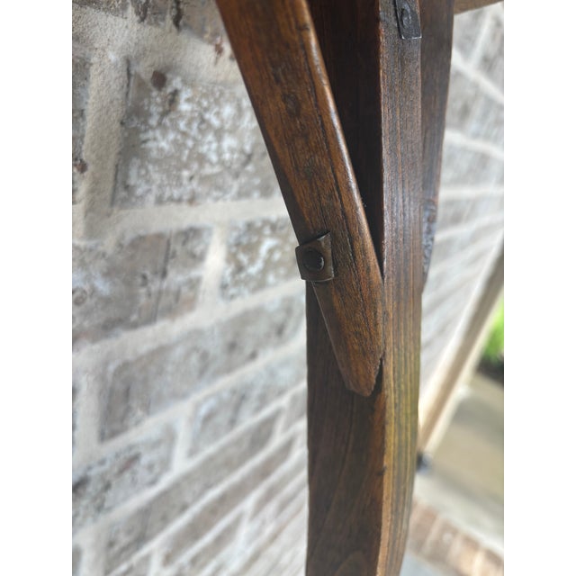 Large 19th Century American Primitive Folk Art Sculptural Hay Fork For Sale - Image 11 of 18