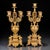 French Napoleon III Gilt Bronze Clock Garniture with Japy Frères Movement, France, Set of 3 For Sale - Image 4 of 18