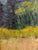 Original Oil Painting "Aspens Turning" by Anita Blythe Plein Air Landscape For Sale - Image 9 of 10