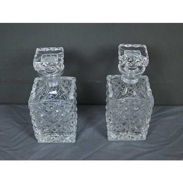 Bronze and Crystal Liquor Cabinet, Late 19th Century, Set of 3 For Sale - Image 12 of 18