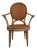 Italian Neoclassical Style Open Armchair For Sale