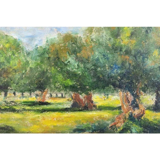 Oil on canvas realized by Pino Romanò (1934) in 1990s. Hand signed. Titled on rear. Very good condition. This piece is...