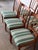 Teak Slat Back Dining Chairs Set of 6 Newly Reupholstered Swedish Mid-Century Modern 1960s For Sale In Los Angeles - Image 6 of 13