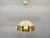 Brass and Lacquered Metal Pendant, Former Czechoslovakia, 1970s For Sale - Image 3 of 9