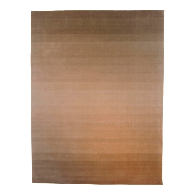 Ombre Rug, Natural 10x14 For Sale