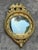 1940s Antique Federal Convex Eagle Mirror Gold Gilt Americana Bullseye Wall Mirror For Sale - Image 5 of 11