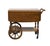 ETHAN ALLEN Heirloom Nutmeg Maple Colonial Early American 41" Accent Drop Leaf Server / Tea Cart 10-6085 29.25” High...