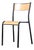 French Model 510 Stacking School Dining Chair from Mullca, 1950s For Sale