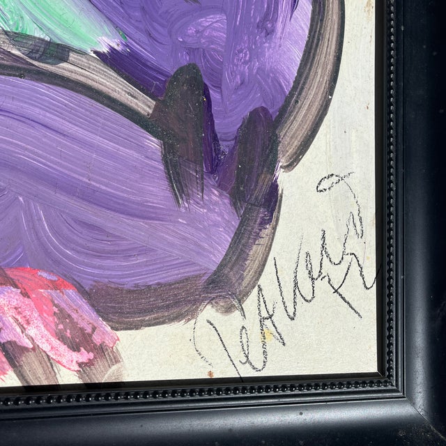 Abstract 1972 Peter Robert Keil Abstract Painting For Sale - Image 3 of 12