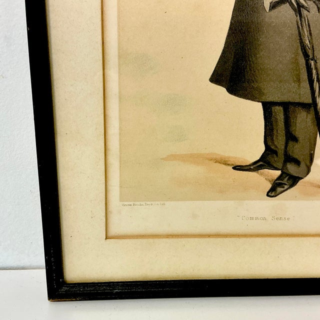 Antique English Victorian 1824 Vanity Fair Published Illustration Reproduction Lithograph. For Sale - Image 6 of 14