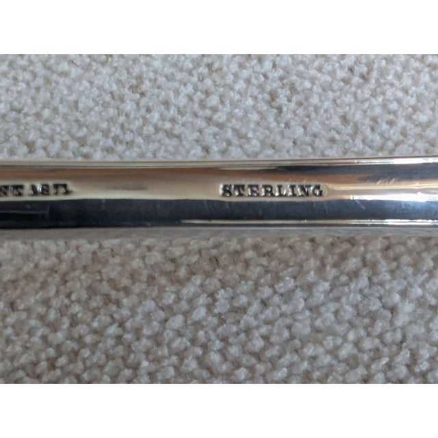 Gorham "Palm" Sterling Silver Soup Ladle, 1897 For Sale - Image 13 of 17