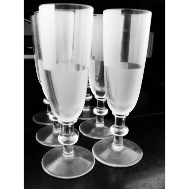 1980s Art Deco Hermes Paris Crystal Glasses - Set of 18 For Sale - Image 10 of 16