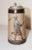 Vintage Marzi & Remy Lidded Pottery Stoneware Pewter Figural Beer Stein Mug For Sale - Image 4 of 12