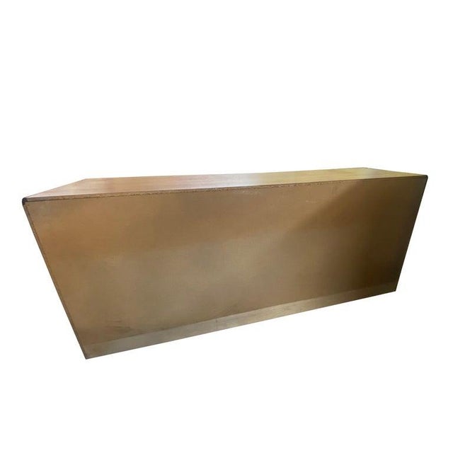 Brown Midcentury Danish Modern Teak Credenza Sideboard For Sale - Image 8 of 9