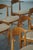 Wood Mid-Century Modern Danish Chairs in Oak and Hessian by Henning Kjærnulf, 1950s, Set of 8 For Sale - Image 7 of 18