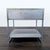 Cb2 Proof One Drawer Metal Nightstand With Shelf For Sale In San Francisco - Image 6 of 11