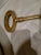 1980s Vintage Large Brass Key For Sale - Image 5 of 8