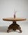 19th Century 19th Century France Rich Walnut Brown Carved Walnut Round Pedestal Table For Sale - Image 5 of 11