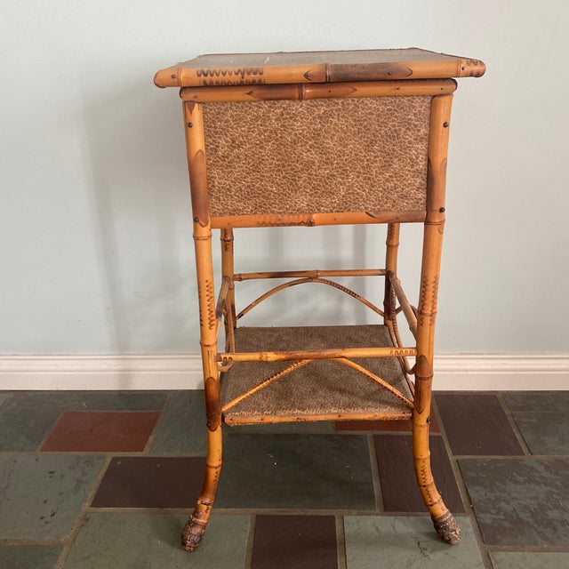 Early 20th Century Faux Bamboo Plant Stand Chairish