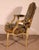 19th Century Louis XV Carved and Painted Armchair For Sale - Image 10 of 12