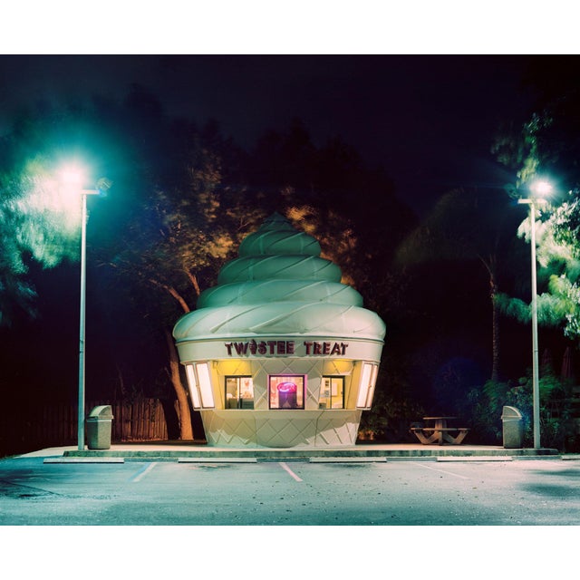 "Ice Cream Stand. Stuart. 2015." is a Dye Sublimation Print on Aluminium. This print is available from an Edition of 10 +...