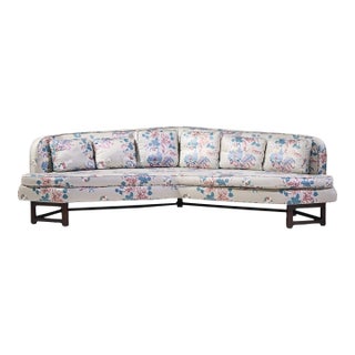 Edward Wormley for Dunbar 6392a Mid Century Janus Sofa For Sale