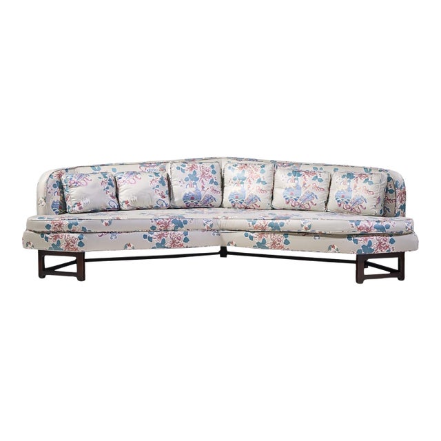 Edward Wormley for Dunbar 6392a Mid Century Janus Sofa For Sale