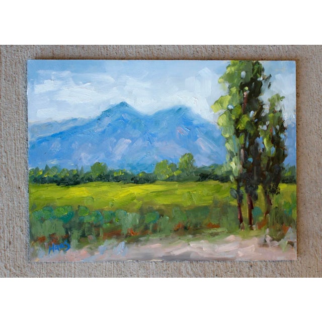 Contemporary Carson Valley, Contemporary Landscape Oil Painting For Sale - Image 3 of 9