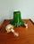 Pendant Light in Scalloped Green Opaline Glass from Peill & Putzler, 1970s For Sale - Image 15 of 17
