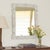 Wall mirror with wavy ceramic frame. Handmade by Morgan Peck. About the artist: Morgan Peck is a ceramicist living in Los...