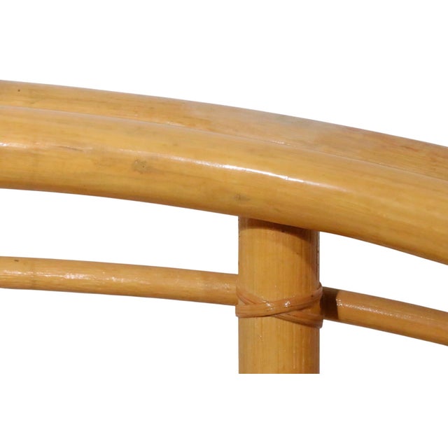 Mid 20th Century Bamboo Loveseat For Sale - Image 15 of 18