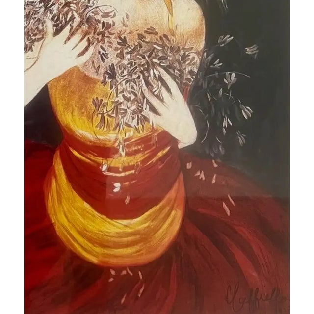 Paper Leonetto Cappiello “Aix-Les-Bains” Poster Print, Framed 1921 For Sale - Image 7 of 14