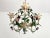 Metal Italian Tole Cherries Chandelier, 1950s For Sale - Image 7 of 12