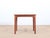This Scandinavian side table in solid teak by Yngvar Sandström was produced by the Swedish carpenter AB Seffle...