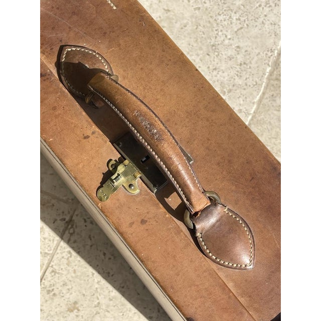 Animal Skin Golden Arrow Briefcase from Hermès Paris For Sale - Image 7 of 13