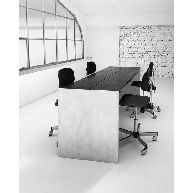 Not Yet Made - Made To Order Yakisugi Burnt Wood Desk by Case Studios For Sale - Image 5 of 8