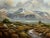 1 Fine Realism Art Oil Painting Scottish Highlands Sheep Grazing Ben Nevis Range Signed Wendy Reeves. Make a Big statement...