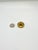 Contemporary Hickory Chair Co Knob Wood/Brass For Sale - Image 3 of 4