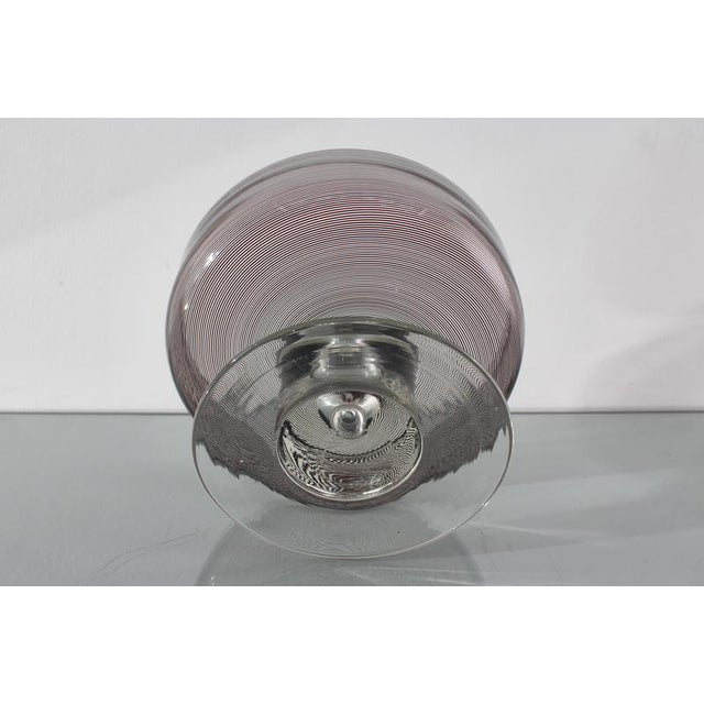 Rovaniemi Series Centerpiece in Glass attributed to Tapio Wirkkala for Venini, Italy, 1972 For Sale - Image 9 of 15